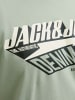 JACK & JONES PLUS T-shirt in Iceberg Green