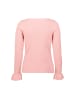 Zero  Pullover mit Volants am Ärmel in Bridal Rose