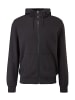 S. Oliver Sweatjacke in Schwarz