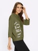 WITT WEIDEN Sweatshirt in oliv
