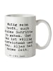 Mr. & Mrs. Panda Teetasse Spruch Selbstvertrauen stärken mit Spruch in Weiß