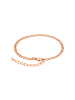 Steel_Art Armband Damen Luana silberfarben poliert in rosegoldfarben