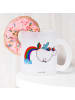 Mr. & Mrs. Panda Große Teetasse Einhorn Fliegendes Pferd ohne Sp... in Transparent
