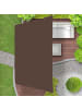 relaxdays Sonnensegel in Braun - 3x4x2x2 m
