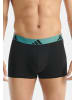 Adidas Sportswear Retro Short / Pant Active Flex Cotton in Schwarz / grün / blau