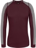 Normani Outdoor Sports Damen Merino Langarm-Shirt „Goulburn“ in Bordeaux