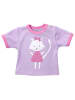 Baby Sweets Shirt Kurzarm Little Cupcake in grau rosa lila