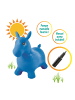 LEXIBOOK® Aufblasbares Hüpf-Pony Blau mit Plüschbezug