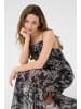 Kaffe Kleid KAlectra Regular fit in Black/Turtledove paisley
