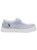 Fusion Sportlicher Slipper in blau