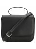 Seidenfelt SFM227 Crossbag - Umhängetasche 16 cm (black/silver) in schwarz silber