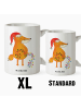 Mr. & Mrs. Panda XL Tasse Fuchs Weihnachten ohne Spruch in Weiß