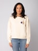 wat? Apparel Sweatshirt Funny Cat in Natural Raw