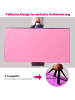 COSTWAY Gymnastikmatte 240x117x5cm in Rosa