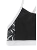 Bench Bustier-Bikini in schwarz-weiß