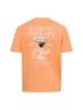 Nils Sundström T-Shirt print in aprikot - 0006