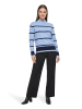 Betty Barclay Feinstrickpullover mit Stehkragen in Patch Blue/Dark Blue