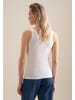 Seidensticker Tanktop Regular in Weiß