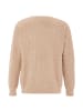 LEOMIA Strickpullover in Beige