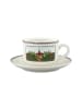 Villeroy & Boch Teetasse mit Untertasse Design Naif 250 ml bunt in bunt