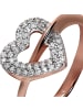 GoldDream 333 Rosegold - 8 Karat Damen Ringe Herz Fingerring  56 (17,8)