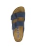 Birkenstock Sandale Arizona SFB Birko-Flor Weichbettung schmal in blau