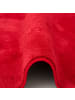 Pergamon Hochflor-Teppich Melia Rund in bordeaux