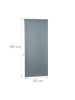 relaxdays Verdunkelungsrollo in Grau - (B)70 x (H)165 cm