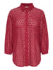 Kaffe Langarm - Hemd KAloren Loose fit in Rumba Red