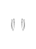 Luxenter Luxenter Brilliant earrings in rhodium-plated metal and zirconia alloy - Mosiath