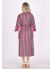 IZIA Damen Kleid in Pink Mehrfarbig