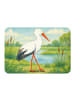 Mr. & Mrs. Panda Fridge Magnet Storch Design ohne Spruch in Weiß