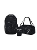 Satch Schulrucksack-Set MATCH "Ninja Matrix" 3-teilig in Schwarz