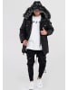 behype Parka FADE-2 in schwarz