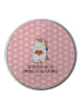 Mr. & Mrs. Panda Metallbox Einhorn Herz mit Spruch in Rot Pastell