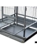 Trekker Vogelkäfig in Schwarz 61.5x56.5x173cm