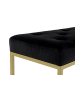 Kayoom Sitzbank Cameron in schwarz - gold