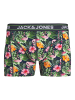 Jack & Jones Trunks 'Pink Flamingo' 3er Pack in blau