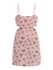 myMo Damen Minikleid in Rosa Mehrfarbig