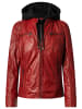CBL Damen Lederjacke in rot