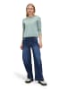 CARTOON Strickpullover mit Rundhalsausschnitt in Jadeite