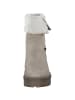 rieker Winterstiefeletten in champignon/zimt/offwhite