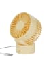 Butlers Mini-Ventilator AIR WAVE in Gelb