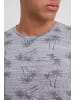 BLEND T-Shirt Blend Herren T-Shirt mit Allover Print - 20712070 in grau