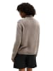 Marc O'Polo Tweed-Pullover regular in Dark Beige