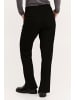 b. young BYDANTA SLIT PANTS 2 - HEAVY WOVEN Regular fit in Black