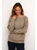 CULTURE Strickpullover CUannemarie Oversize fit in Dune Melange
