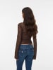 Vero Moda Top in Chocolate Brown