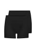 ONLY 2er-Pack Shorts in Black 4