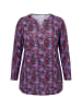 Ulla Popken Longshirt in burgunderrot